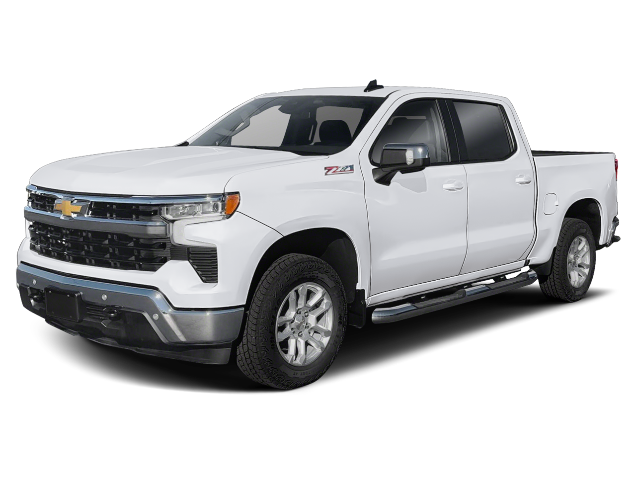 2025 Chevrolet Silverado 1500 LT in Sterling Gray Metallic — front three-quarter view