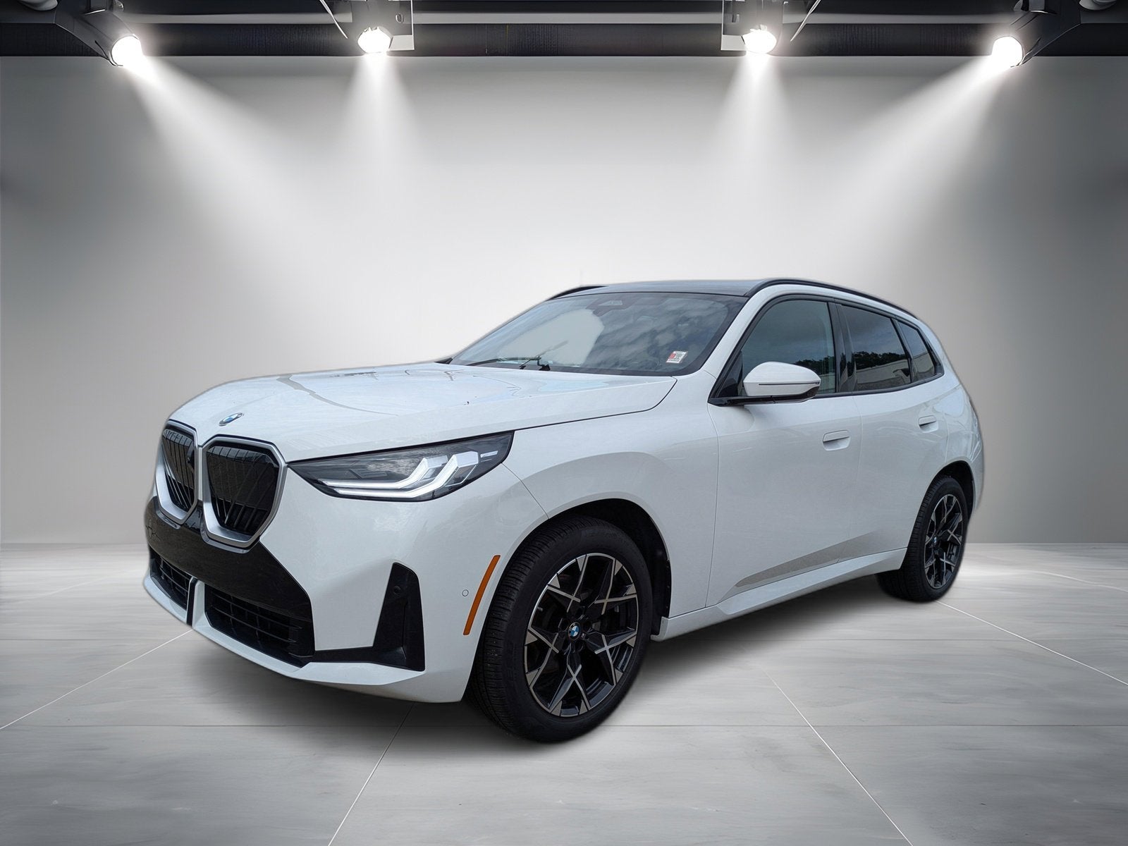 2025 BMW X3 30 xDrive in White — front three-quarter view